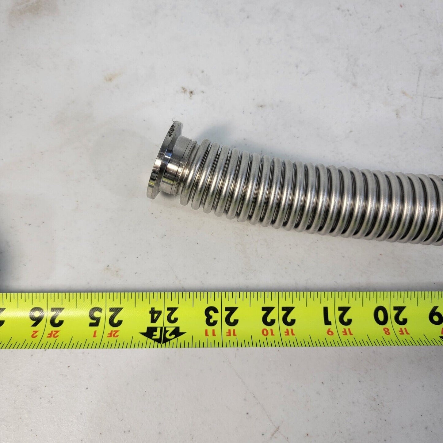 KF25 NW25 Bellow Hose Stainless Steel High Vacuum 2ft 2 feet 24" Long