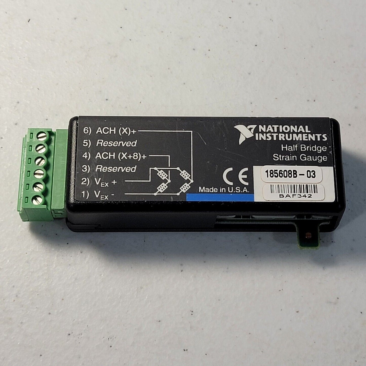 National Instruments NI SCC-SG03 2-Channel, Half Bridge Strain Gauge Module