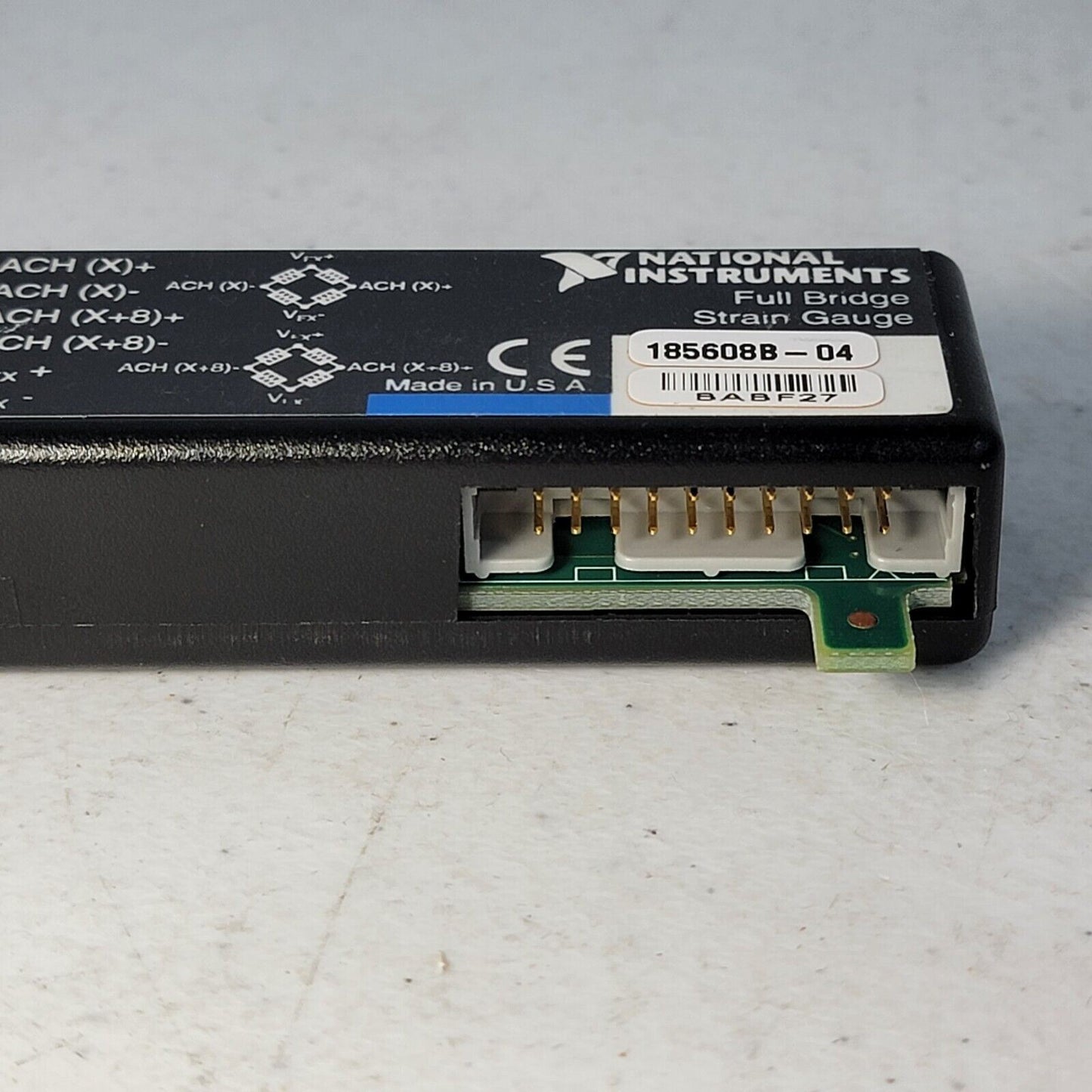 NI National Instruments SCC-SG04 Full Bridge Strain Gauge Module