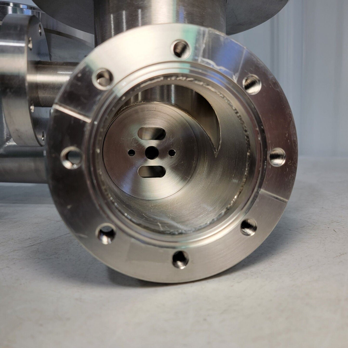 Mass Spectrometer Analysis High Vacuum Chamber w/ 4x 4.5" and 2x 2.75" CF Ports