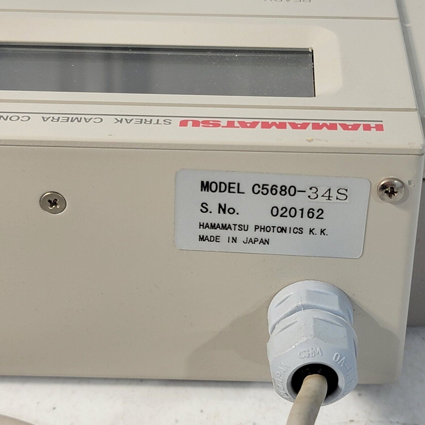 Hamamatsu Streak Camera Controller C5680