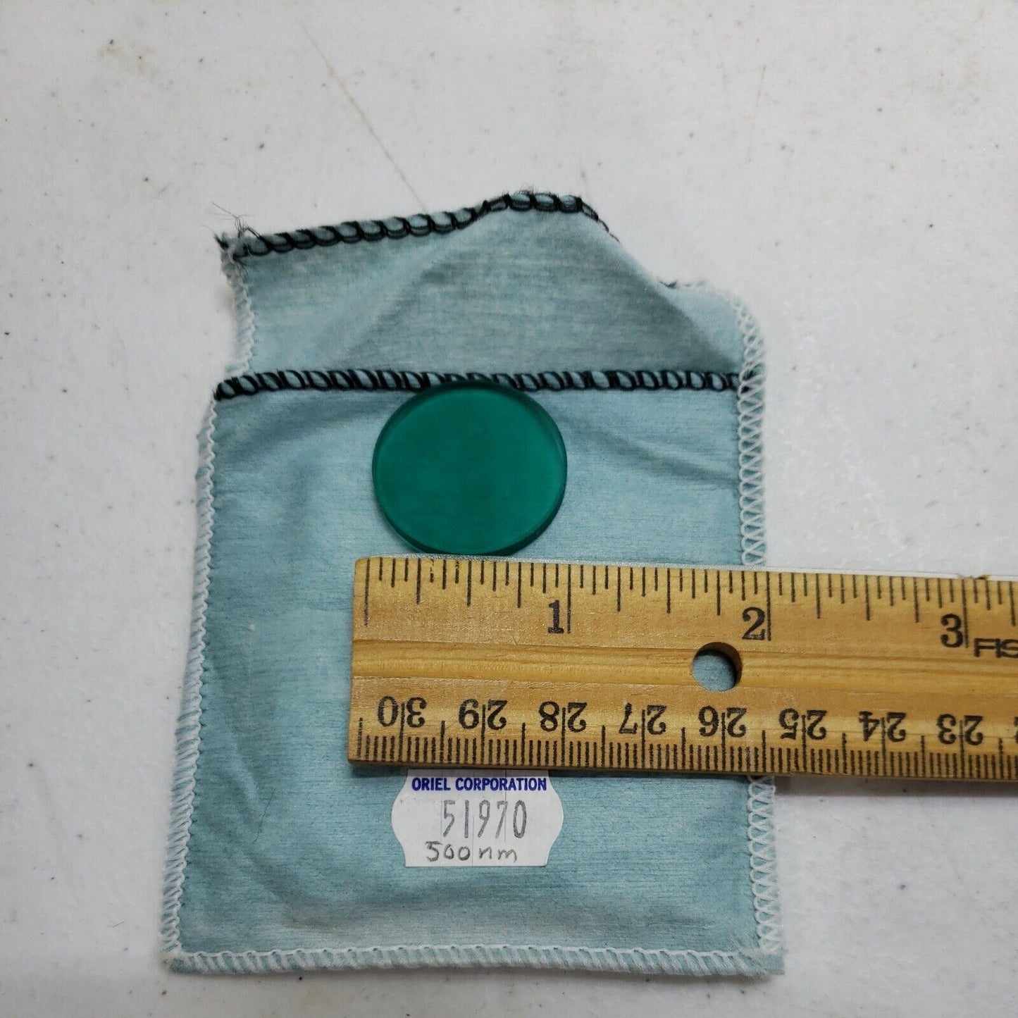 Oriel Bandpass Filter CWL 500nm FWHM 100nm 1" OD 51970