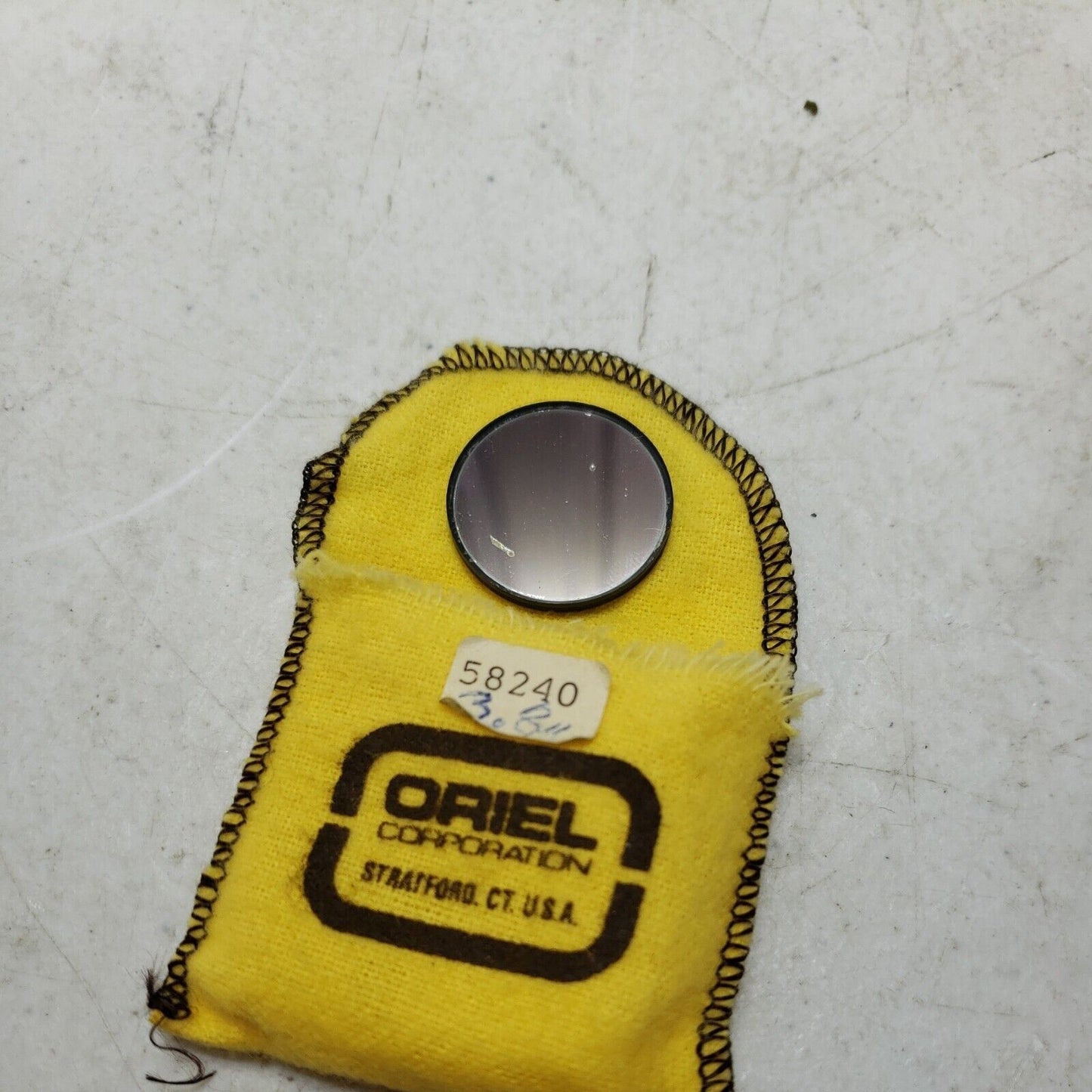 Oriel Newport NIR Infrared Bandpass Filter 58240 CWL 3.8um FWHM 120nm OD 1"