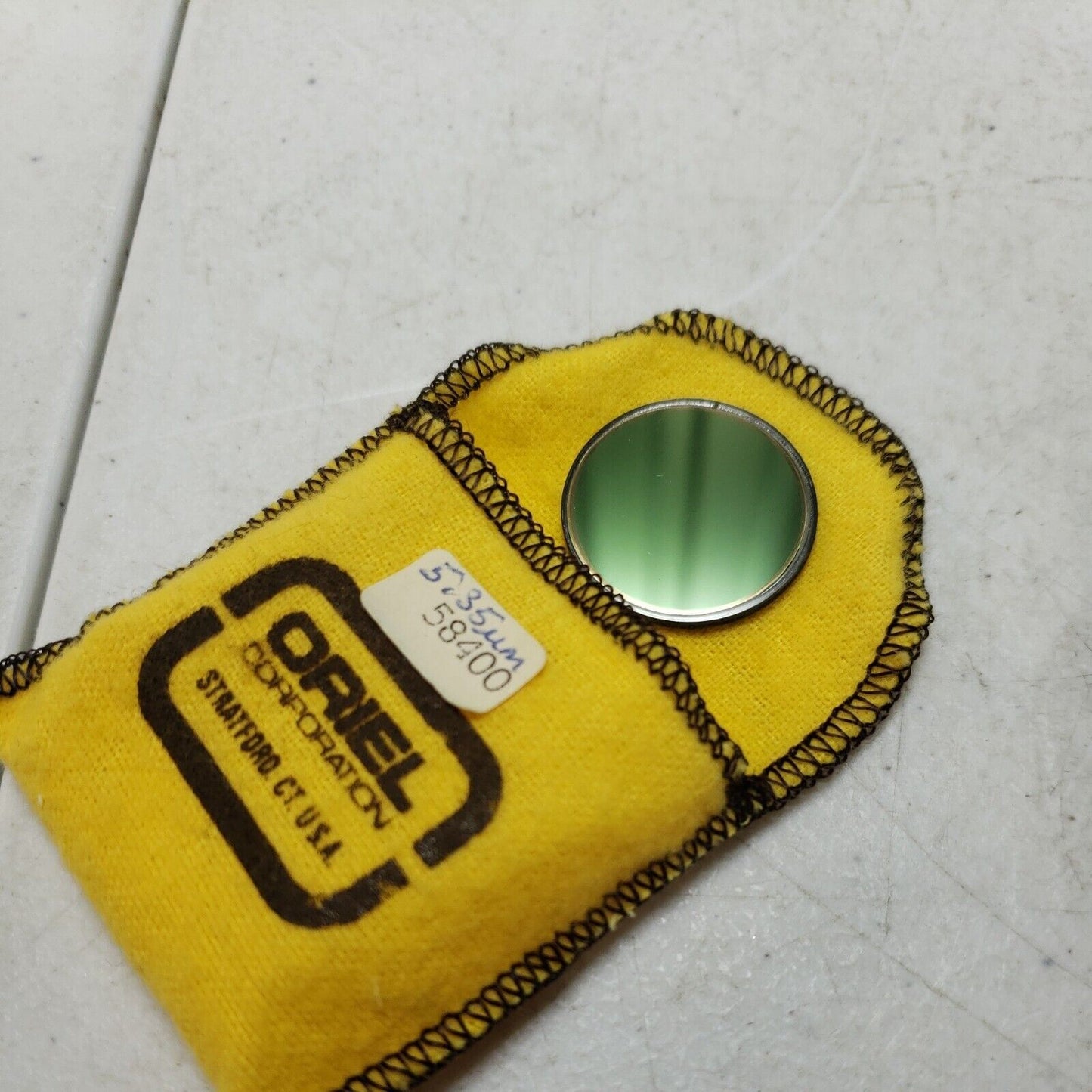 Oriel Newport NIR Infrared Bandpass Filter 58400 CWL 5.35um FWHM 175nm OD 1"