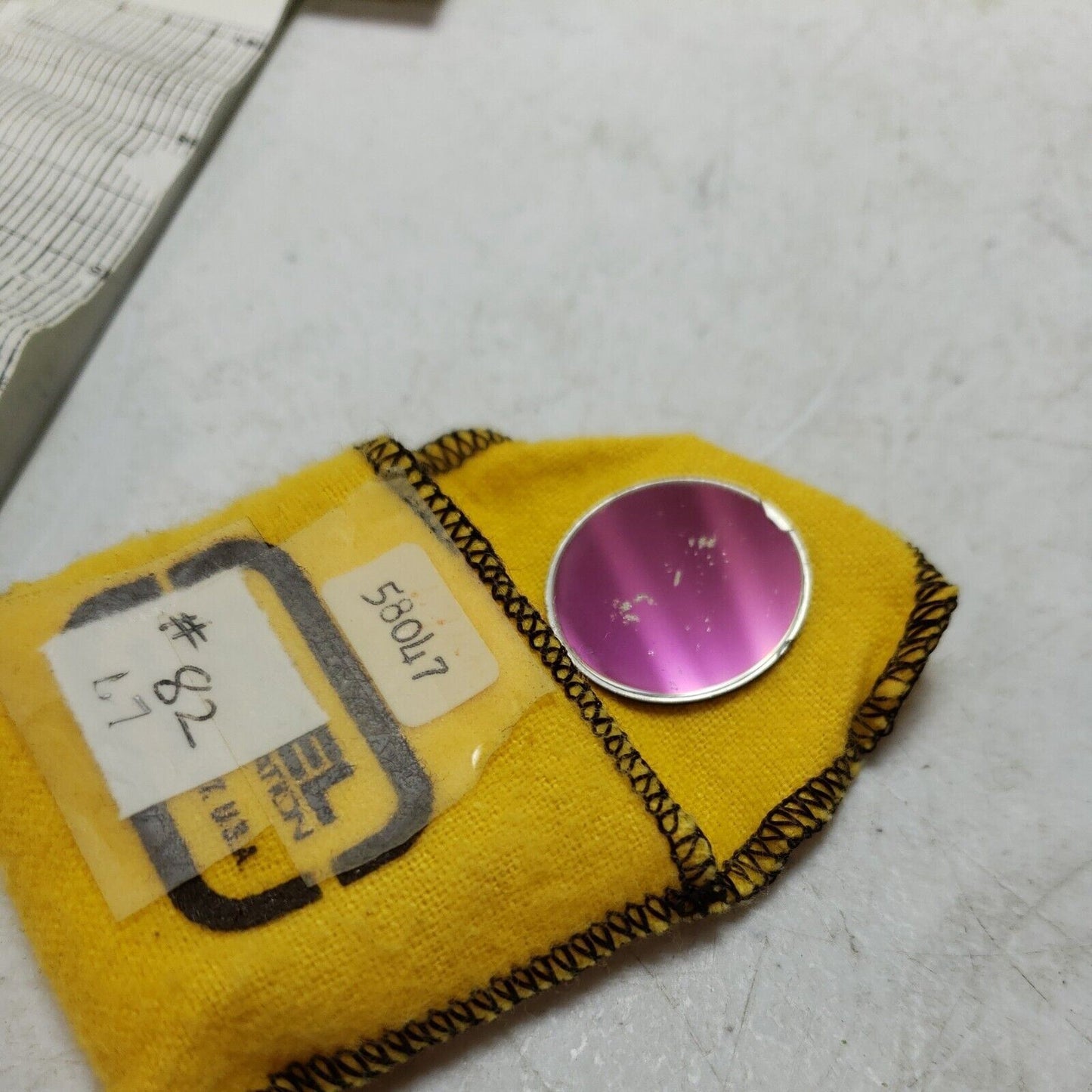 Oriel Newport NIR Infrared Bandpass Filter 58047 CWL 1.7um FWHM 95nm OD 1"