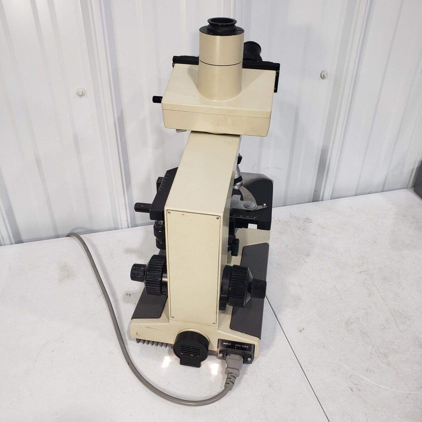 Olympus BH-2 BHTU Stereo Microscope w/ WF10X Eyepieces 3x Objectives, Trinocular