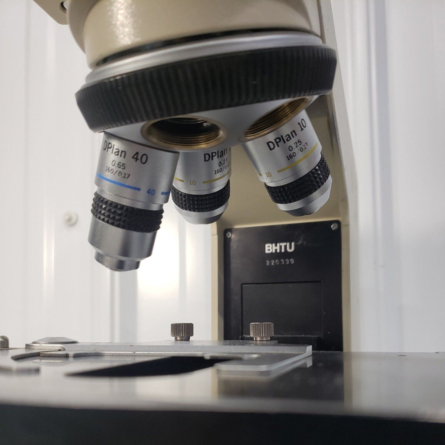 Olympus BH-2 BHTU Stereo Microscope w/ WF10X Eyepieces 3x Objectives, Trinocular