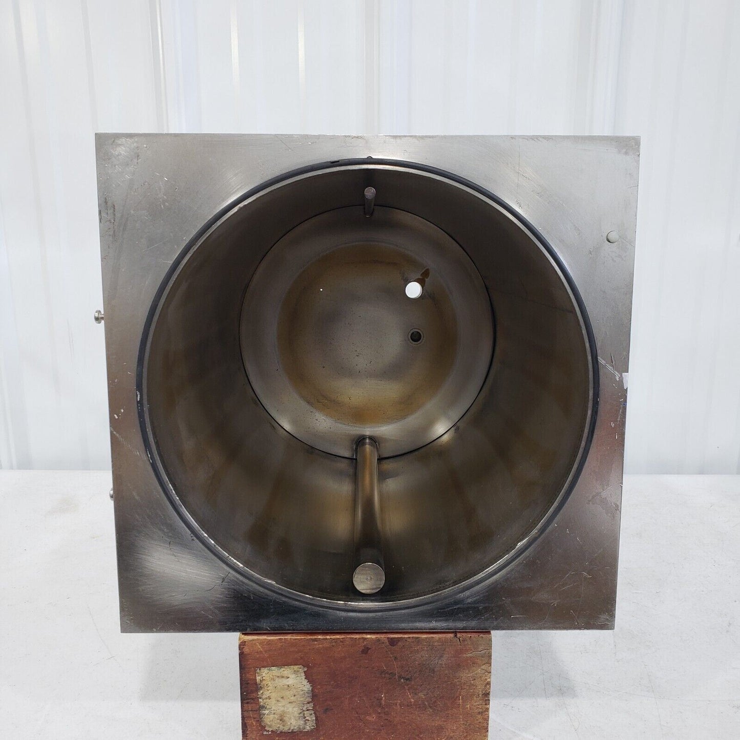 High Vacuum Bell Jar Shroud PVD Stainless Steel w/ Water Jacket CF VCO KF Flange