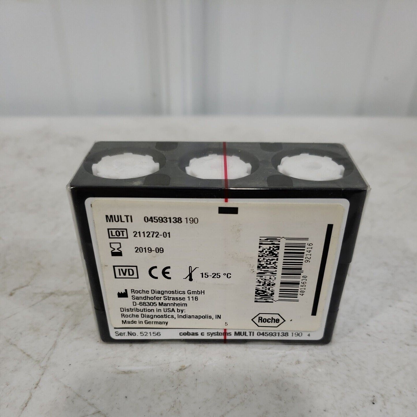 Roche Cobas MULTI Single Use Reagent Carrier