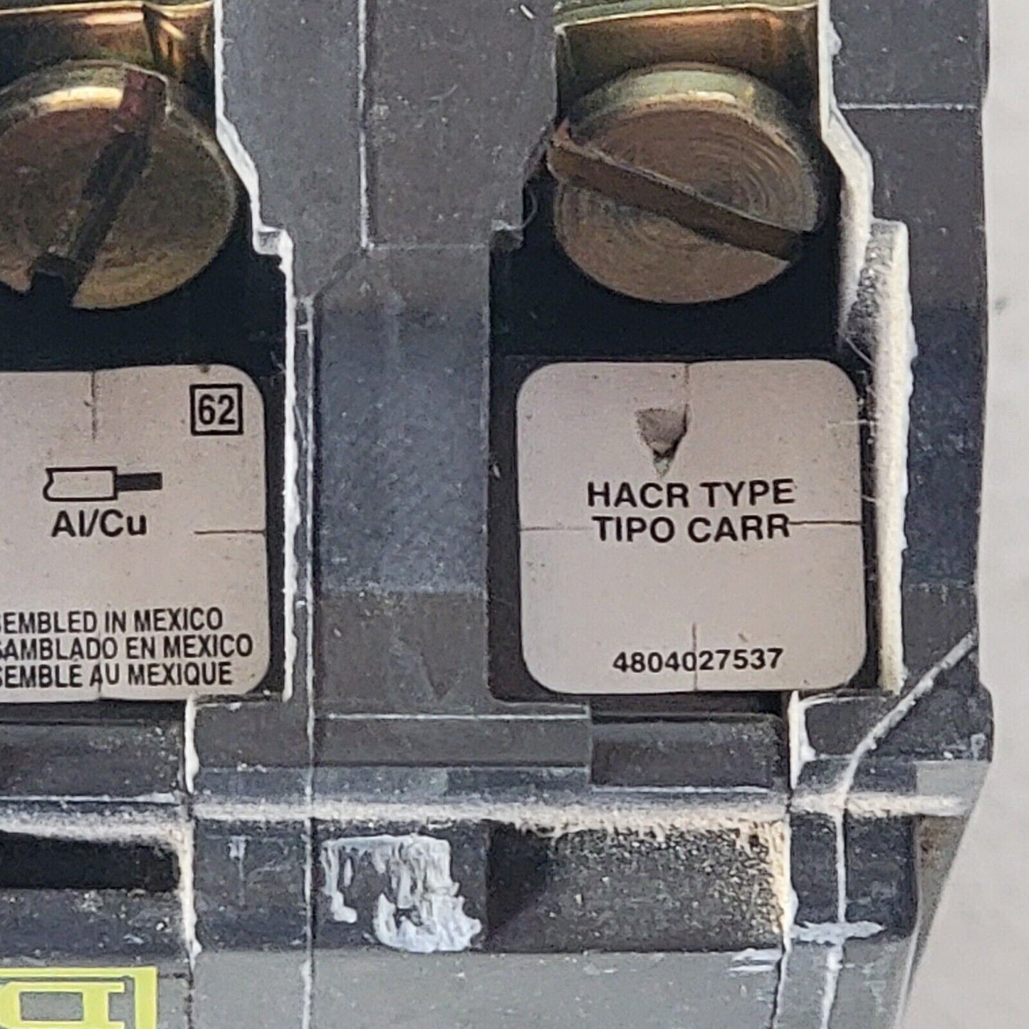 30A 240v Square D Electrical Breaker Issue No. AB-3816