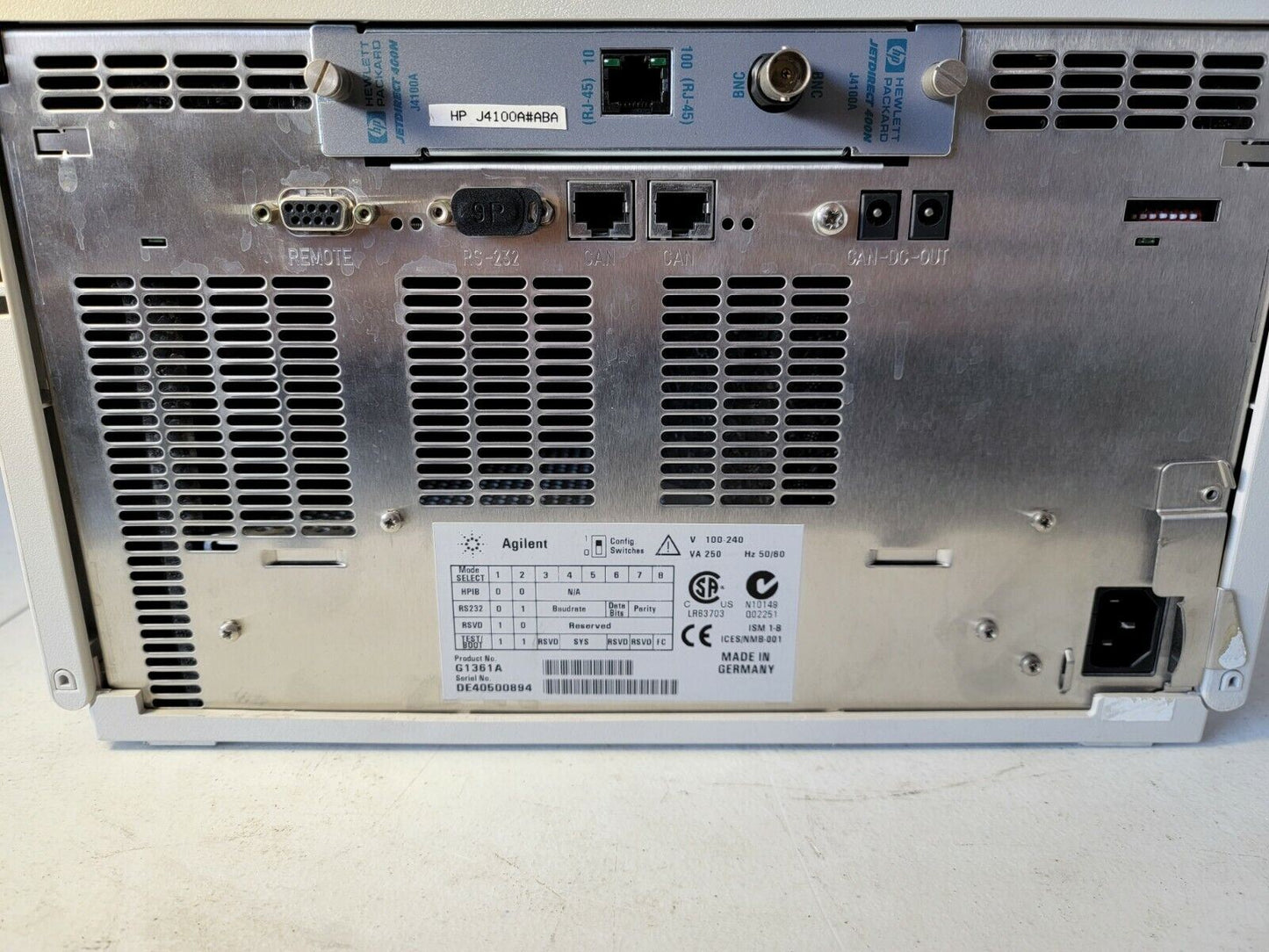 Agilent G1361A Prep Pump HPLC 1100 Series LC Preparative w 60004, 60000 50428507