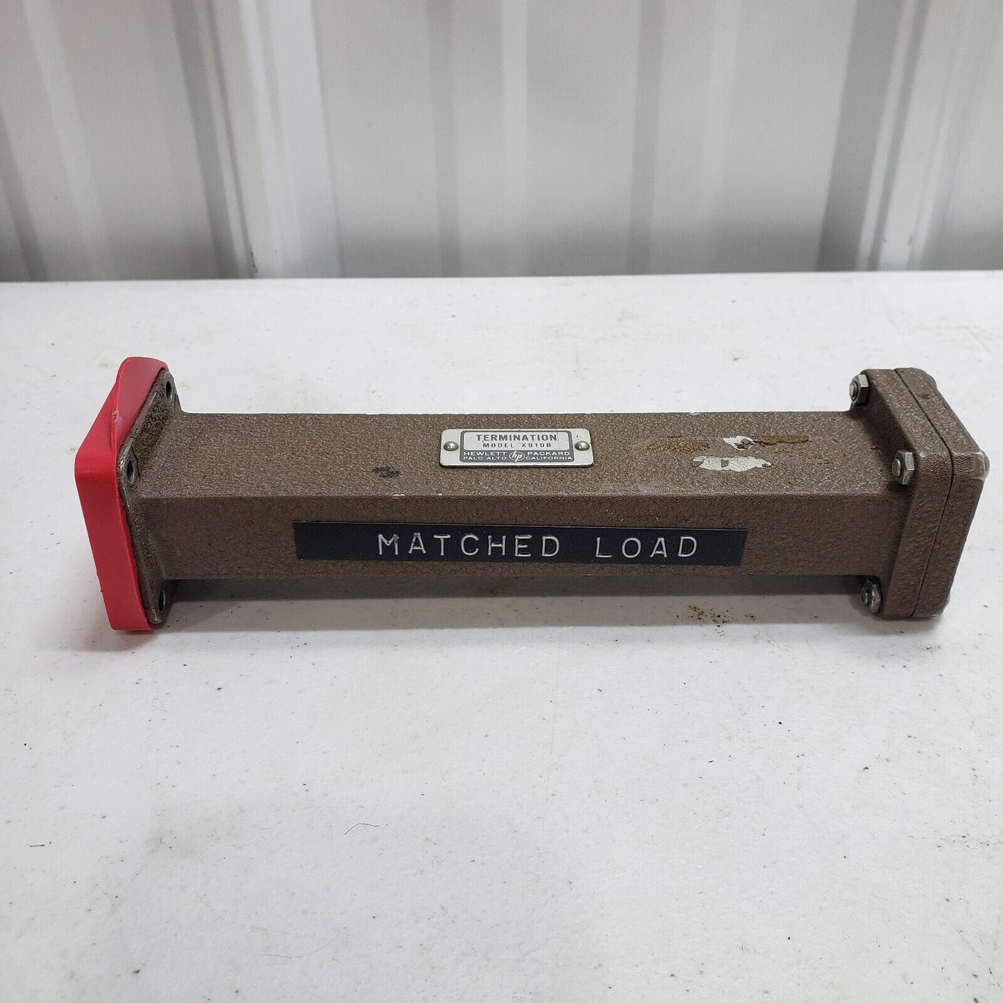 HP Matched Load Termination X9108 Microwave X-Band