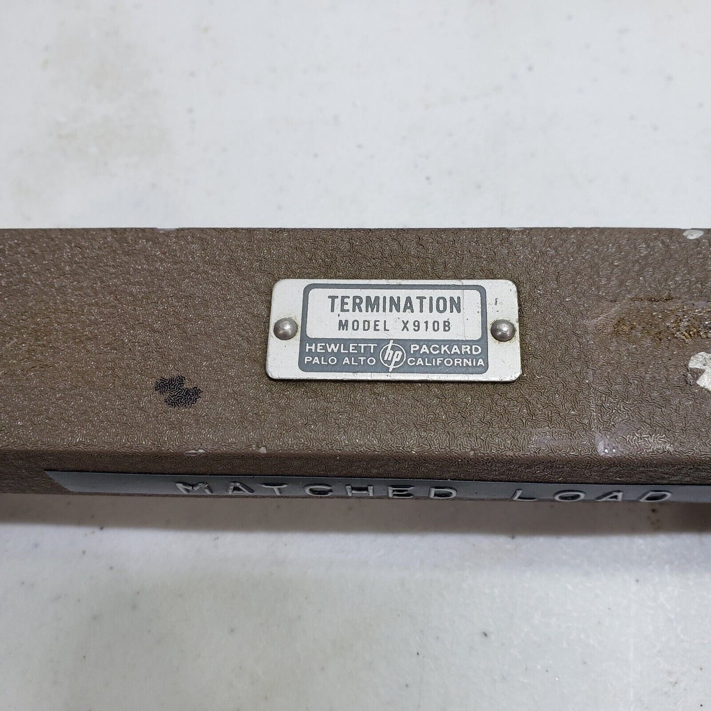 HP Matched Load Termination X9108 Microwave X-Band
