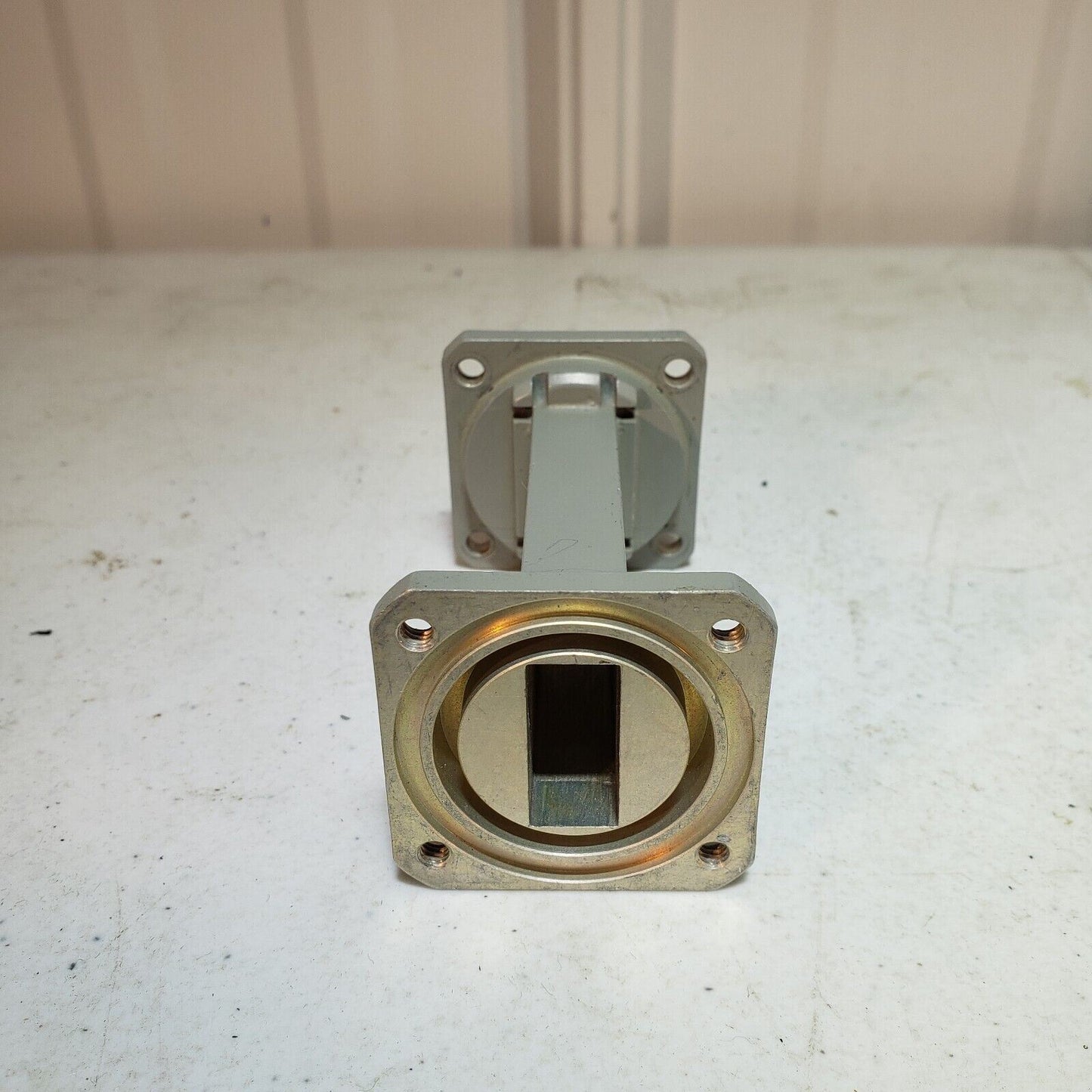 Straight Thru 3" Microwave RF Waveguide 439944 Assy