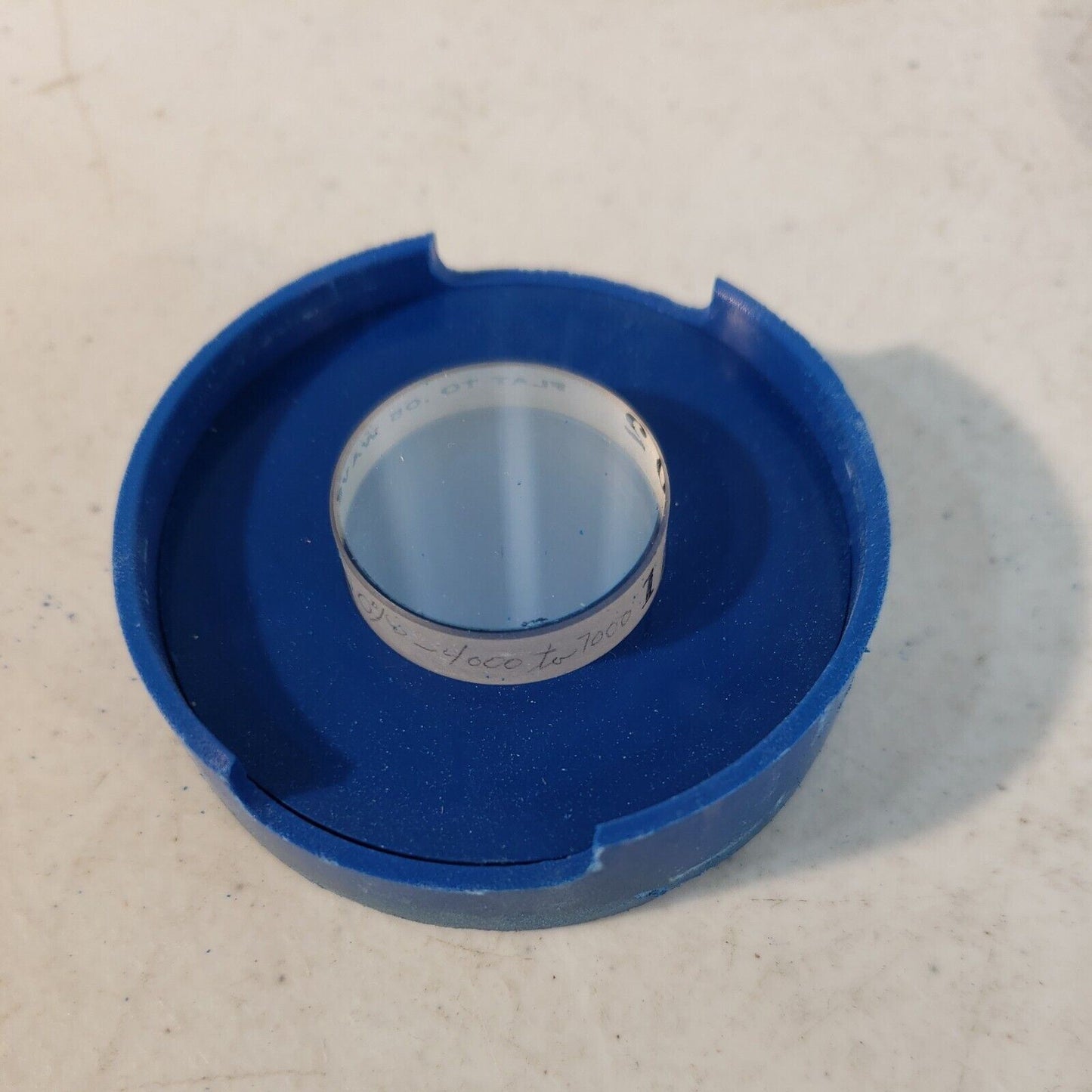 Perkin Elmer 1" OD Filter Mirror Coated For 50% Reflectivity From 400-700nm