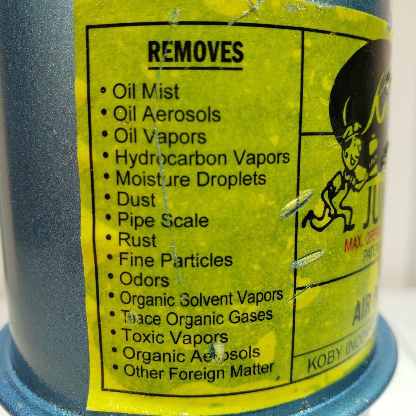 Koby Junior King Air Purifier & Flow Equalizor Oil Mist Filter NPT