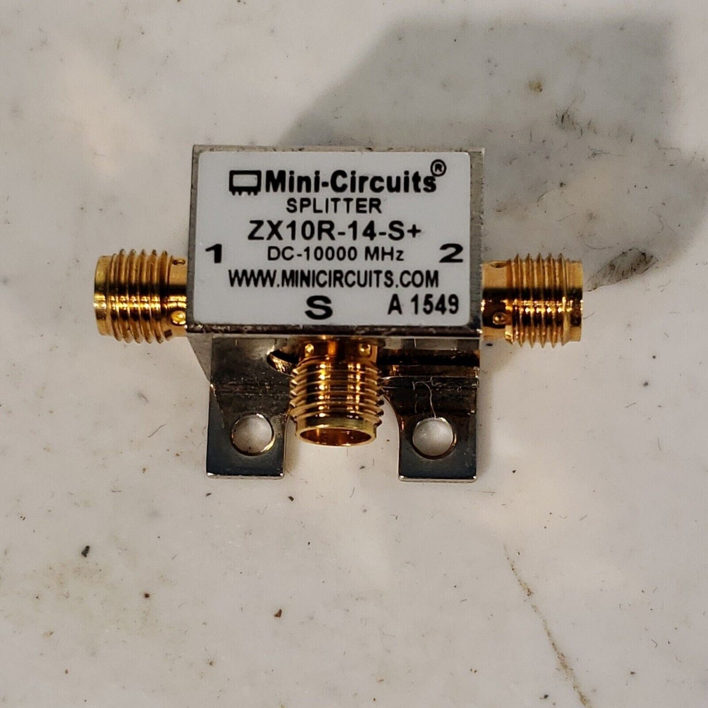 Mini Circuits ZX10R-14-S+ 2 Ways Resistive Power Splitter DC-10000 MHz 10GHz 50Ω