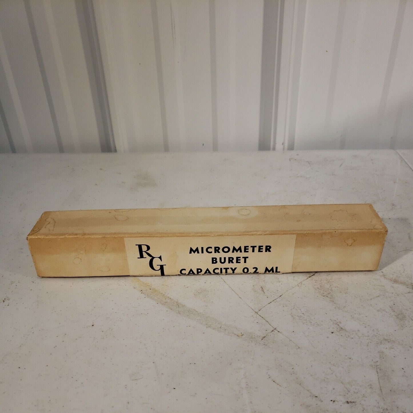 Roger Gilmont RG 0.2 mL High-Precision Micrometer Buret