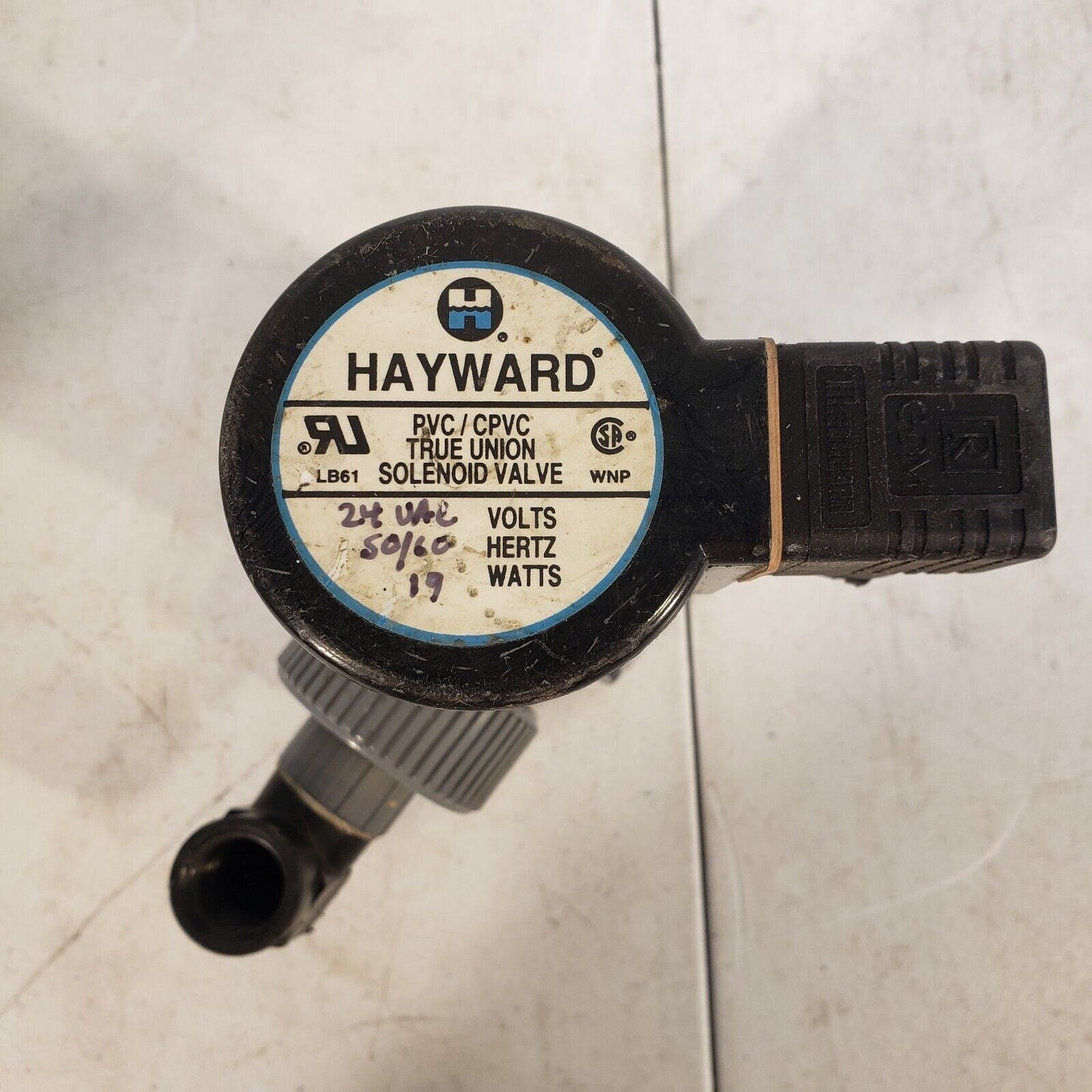 Hayward PVC/CPVC True Union Solenoid Valve LB61