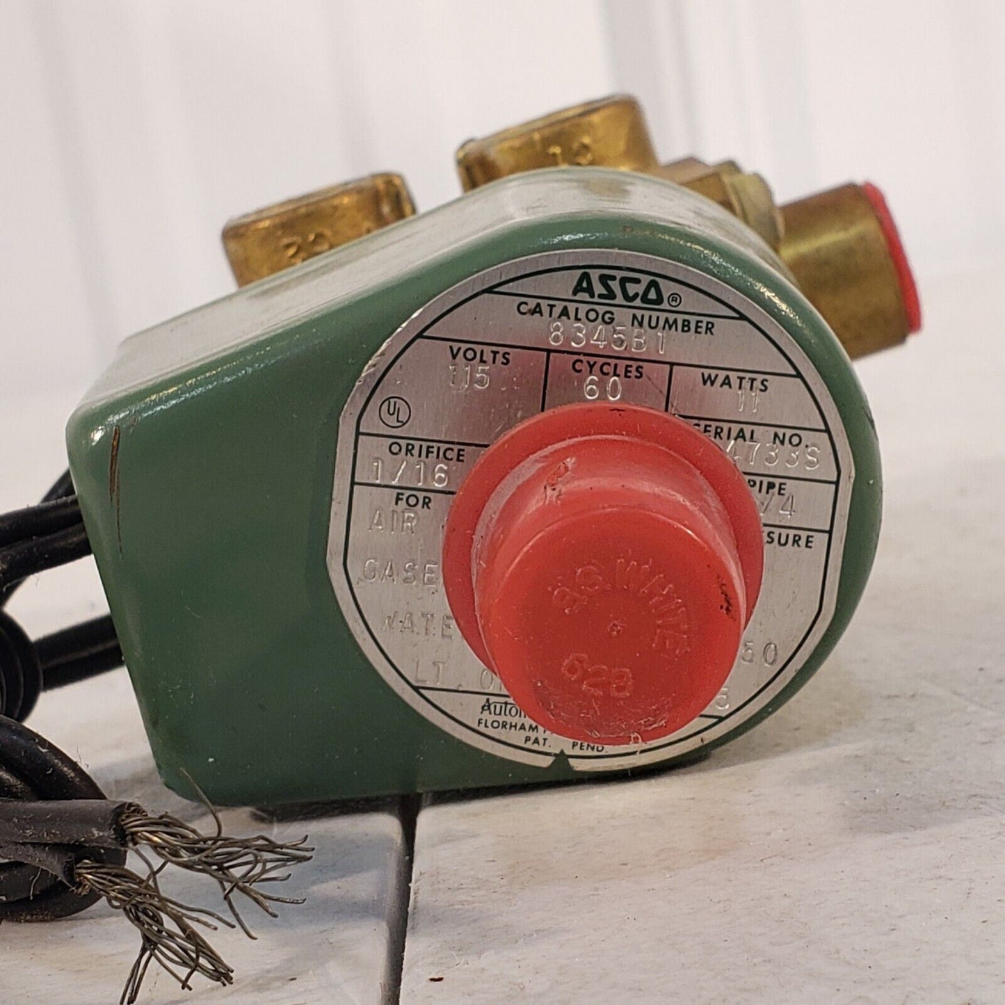 ASCO RED-HAT 8345B1 General Purpose Solenoid Valve