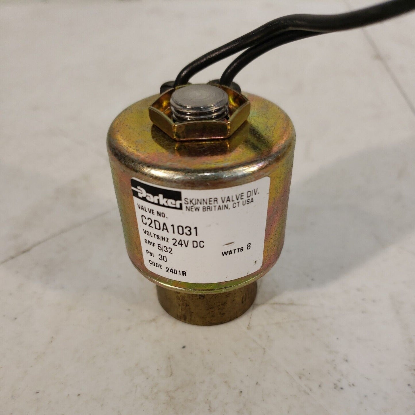 Parker C2DA1031 SKINNER VALVE DIV. 24V DC PSI 30