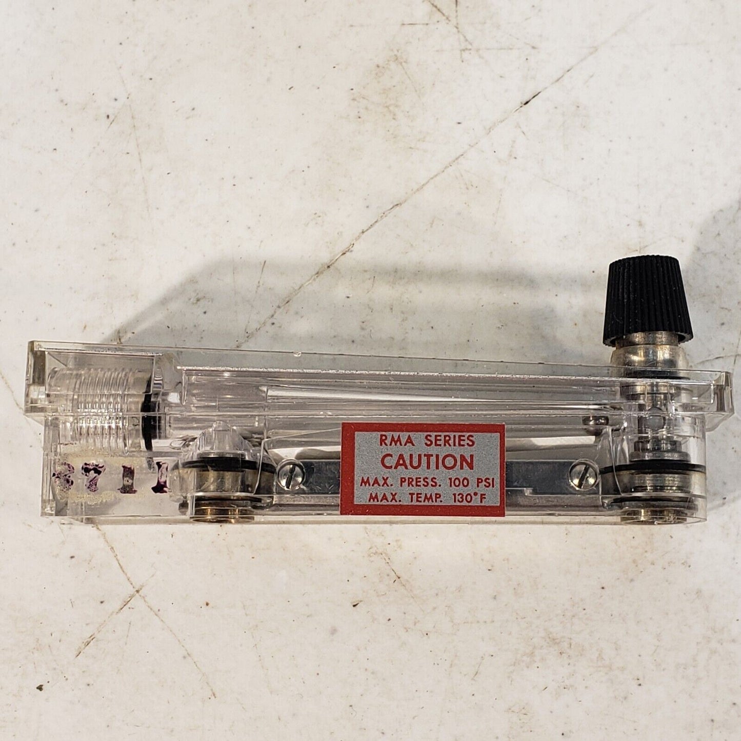 Dwyer Flowmeter RMA-150-SSV 5-50 CC/MIN Water