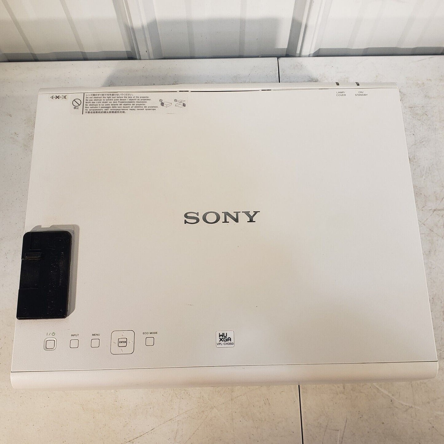 *Tested* Sony WU XGA VPL-CH350 HD HDMI 3LCD Projector w/ 2 Remotes
