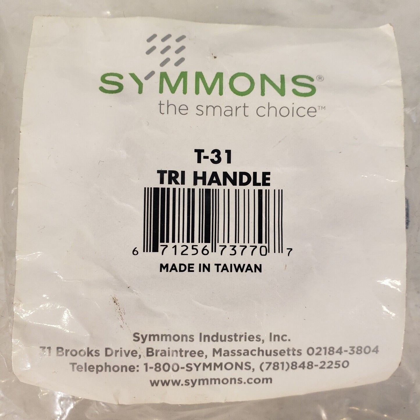 Symmons T31 Tri Handle Household Faucet Handle