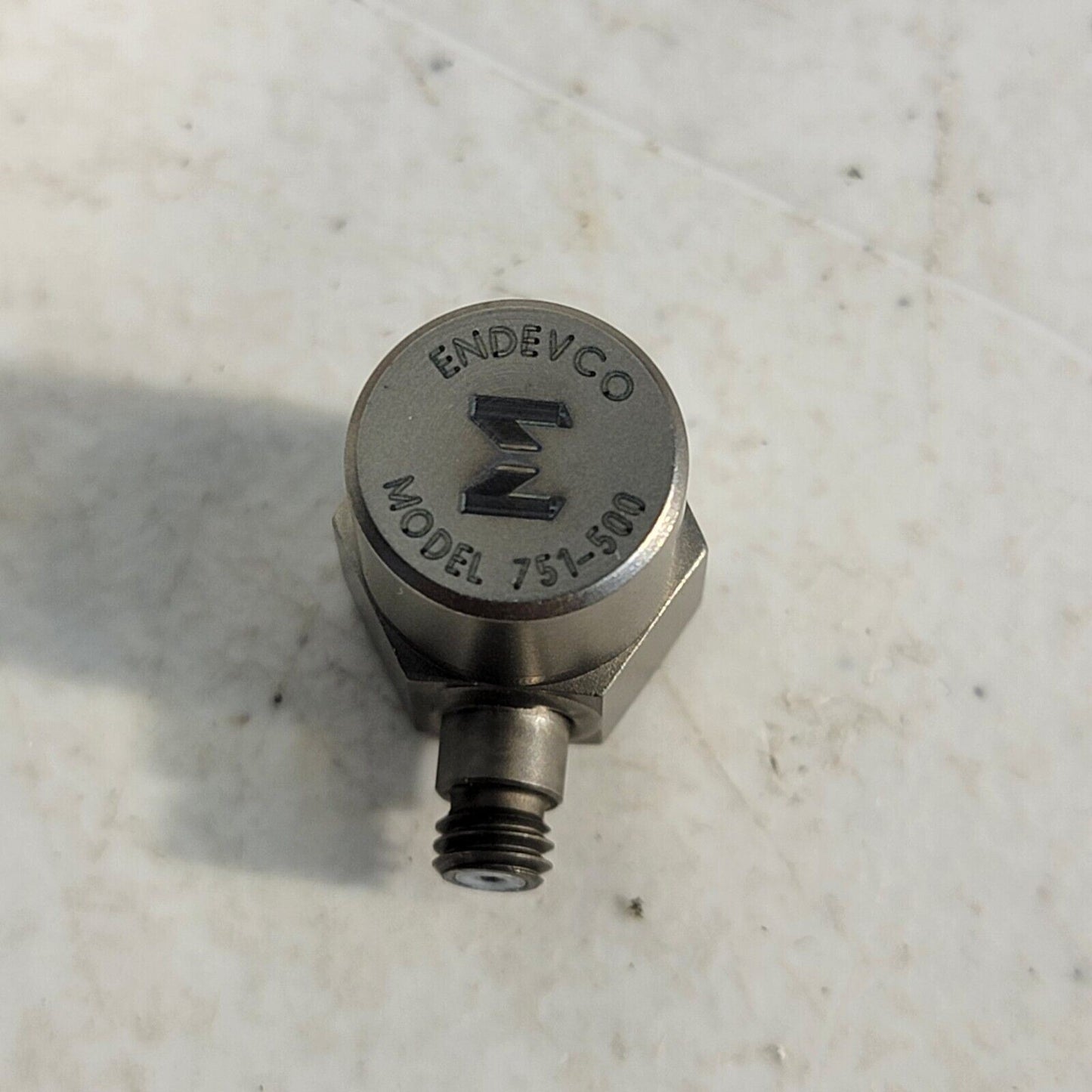 Endevco 751-500 IsoTron PE Piezoelectric Accelerometer 480.9 mV/g w/ BNC Cable