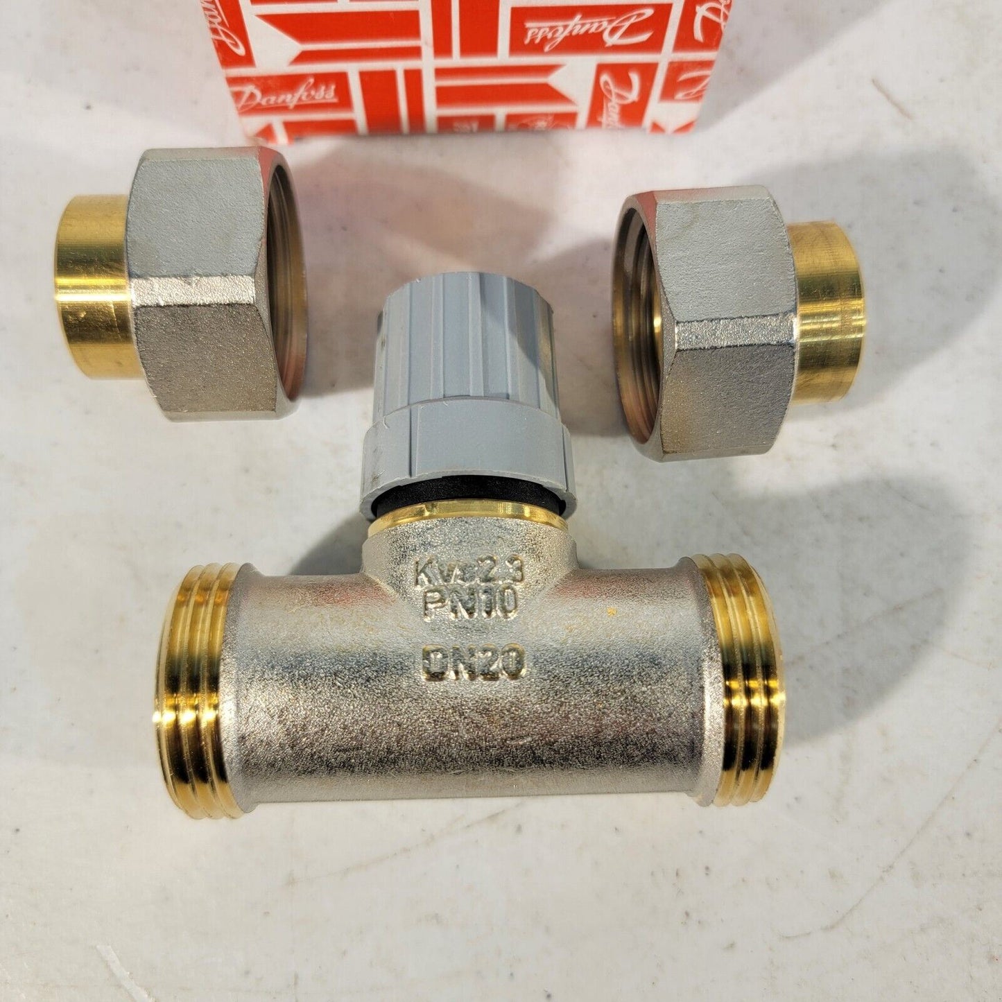 DANFOSS 013G-8044 RA2000 VALVE BODY SIZE 3/4" CV 2.7 STRAIGHT SOLDER NEW