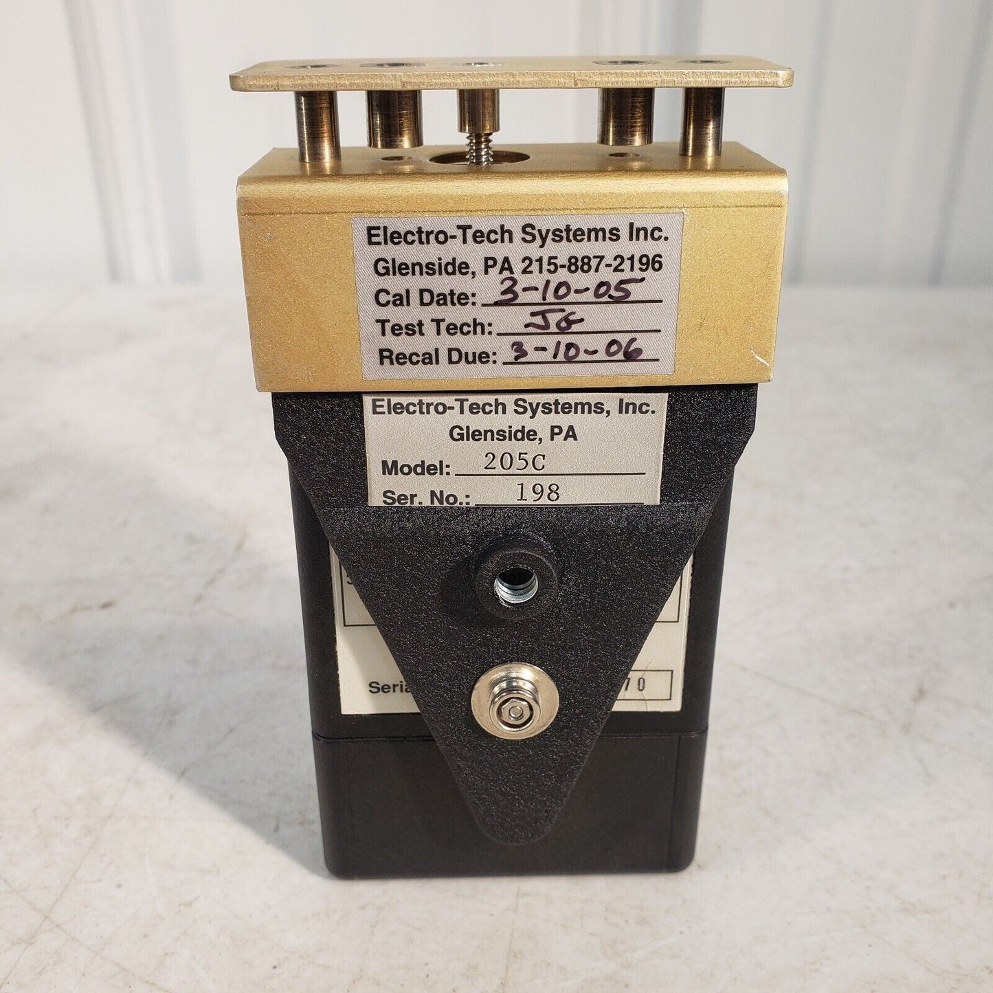 Electro-Tech Systems Model 205c Charged Plate Detector