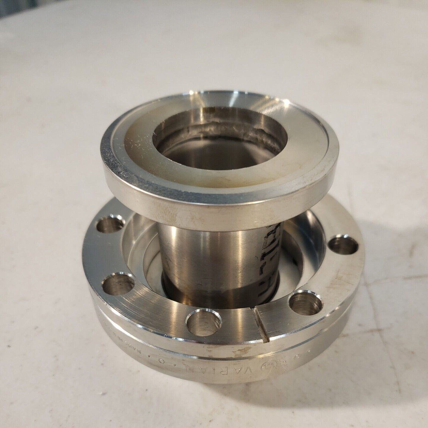MDC/Varian Conflat 2.75" DN35CF-DN40CF to 3-3/8" NW50CF Rotating Flange Vacuum