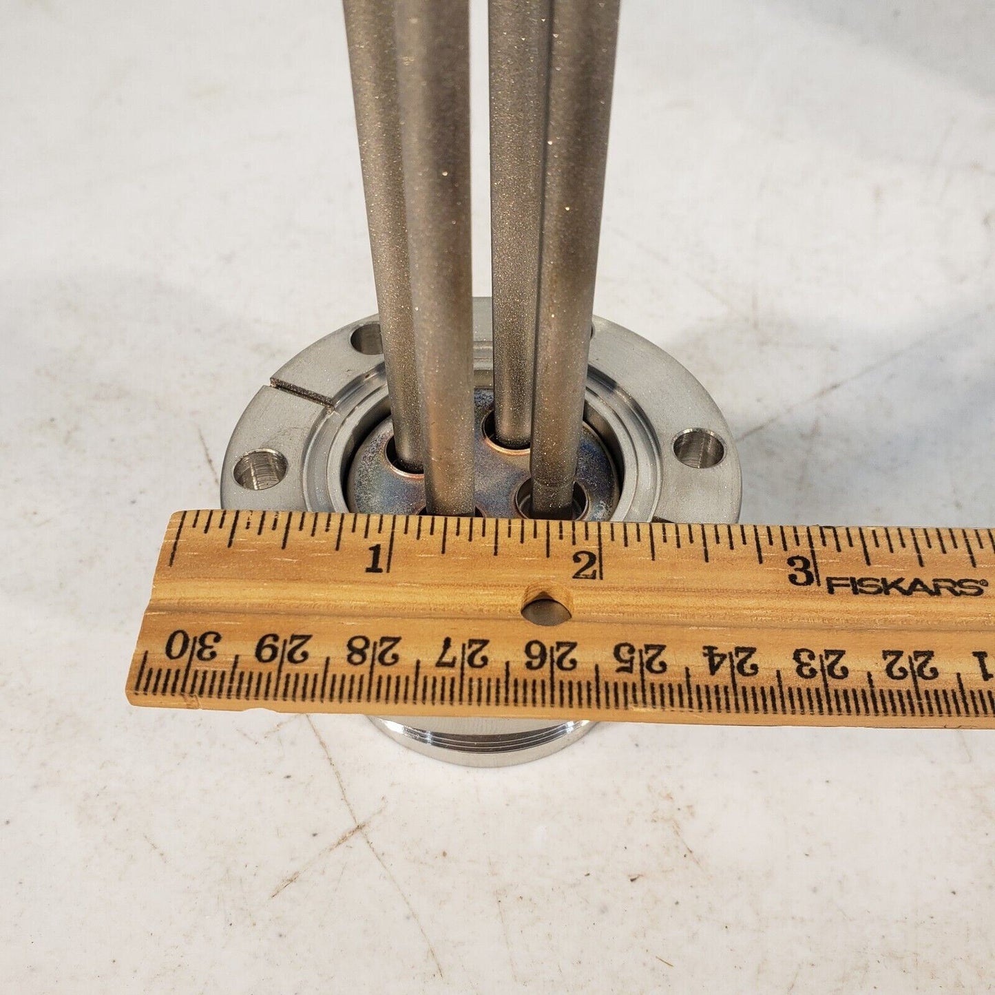 Varian Conflat 2.75" DN35CF-DN40CF 4 Prong Electrical High Vacuum Feedthrough