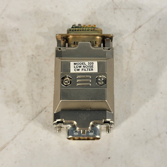 ILX/Newport 320 Low Noise CW Filter, 9-pin DSUB DB-9 LNF-320