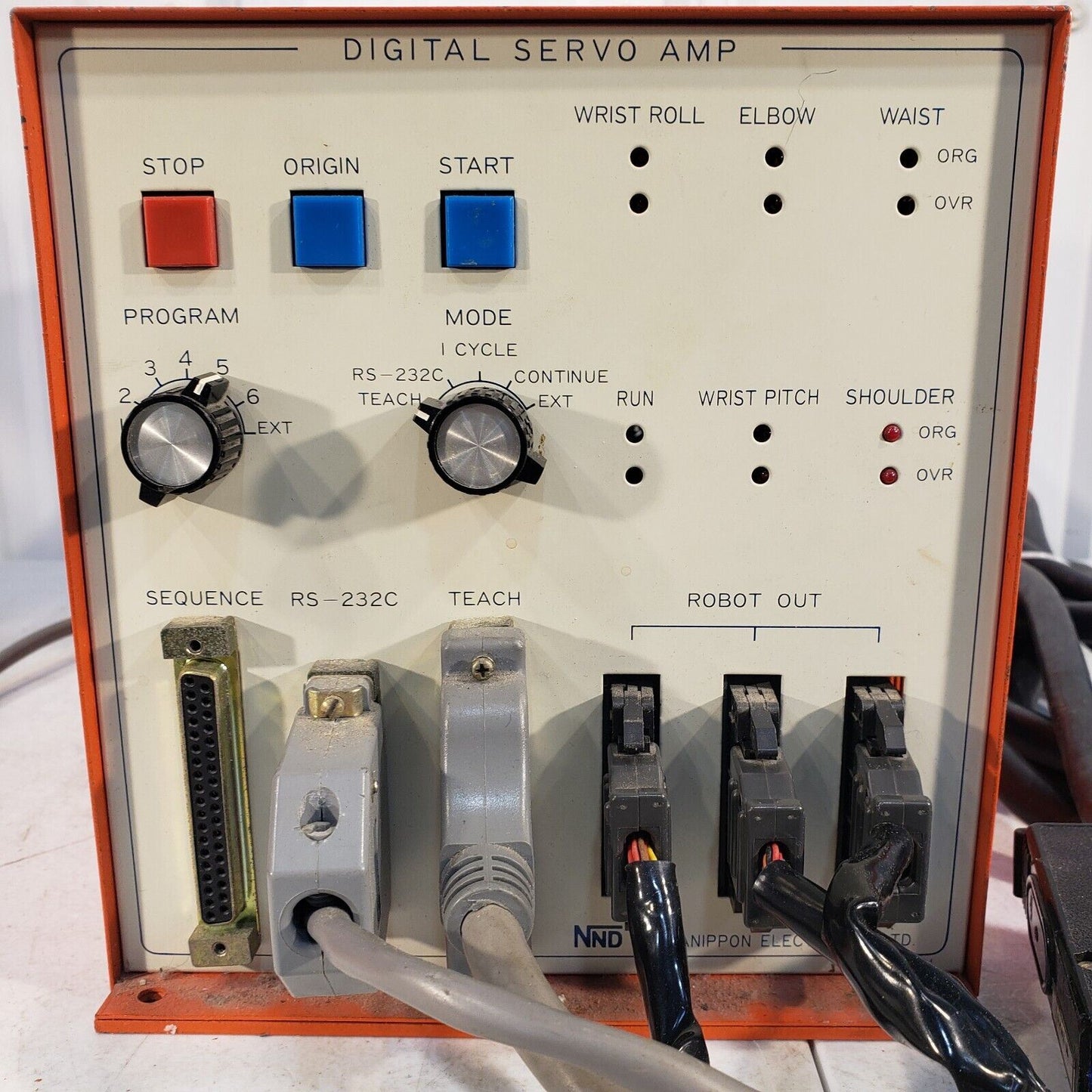 *READ* NND Nakanippon Robotic Arm w/ Digital Servo Amp, Teaching