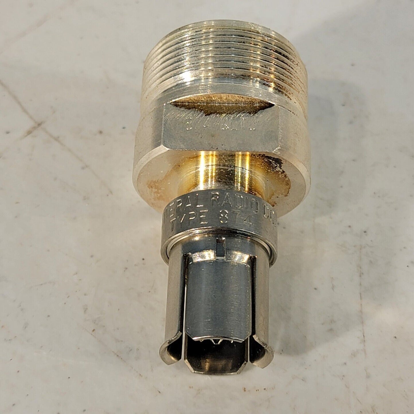 General Radio 875-QLTJ GR-874 to Type-LT Plug RF Adapter
