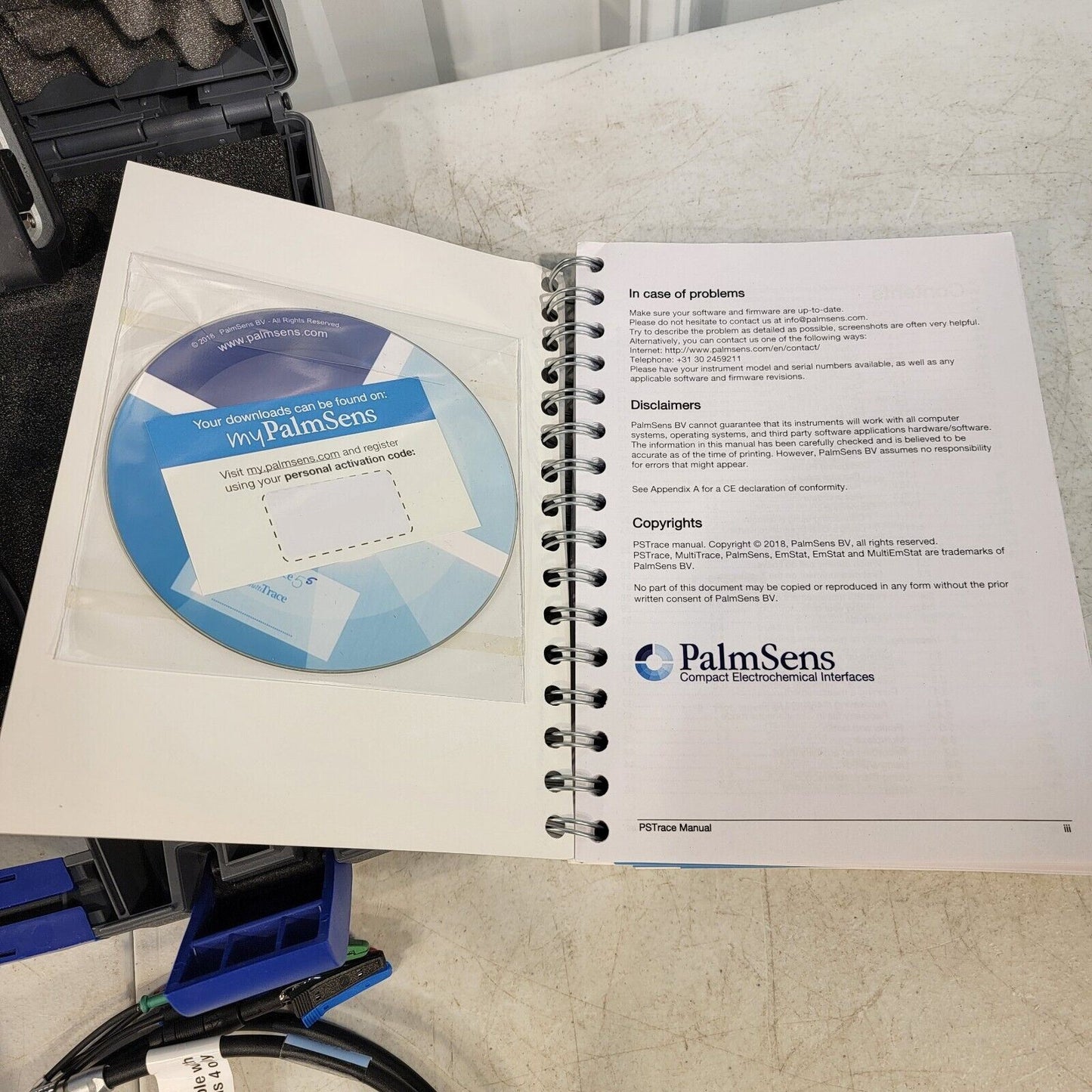 BASi PalmSens4 Electrochemical Interface Kit w/ PSTrace5 Software