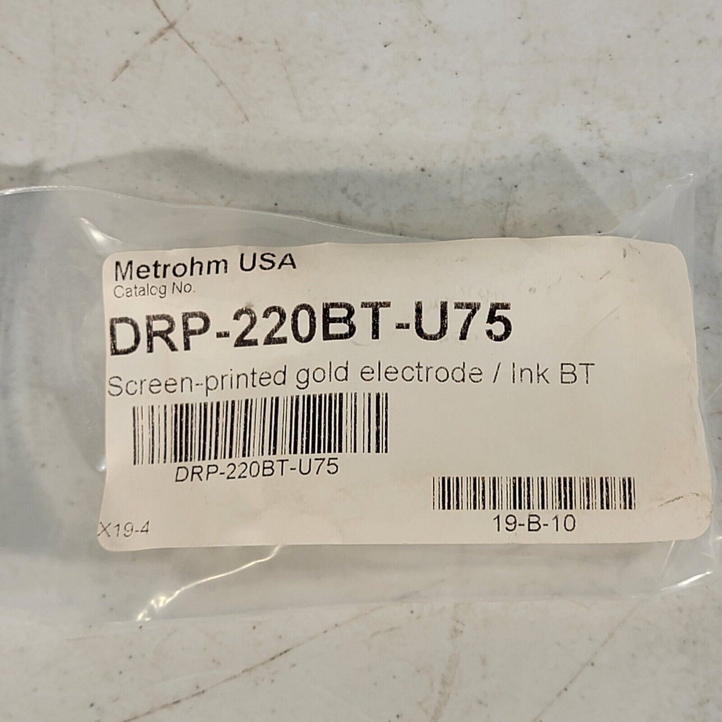 Metrohm DRP-220BT-U75 Screen Printed Gold Electrodes Ink BT