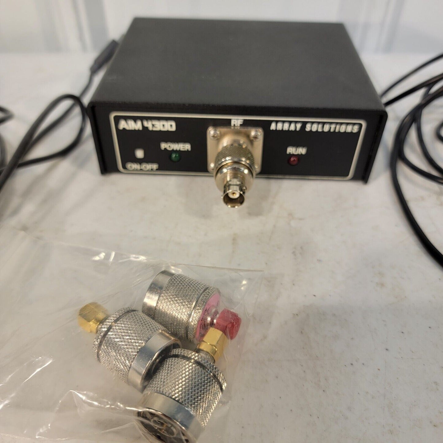 Array Solutions AIM 4300 Vector Impedance Antenna Analyzer w/ Calibration Heads