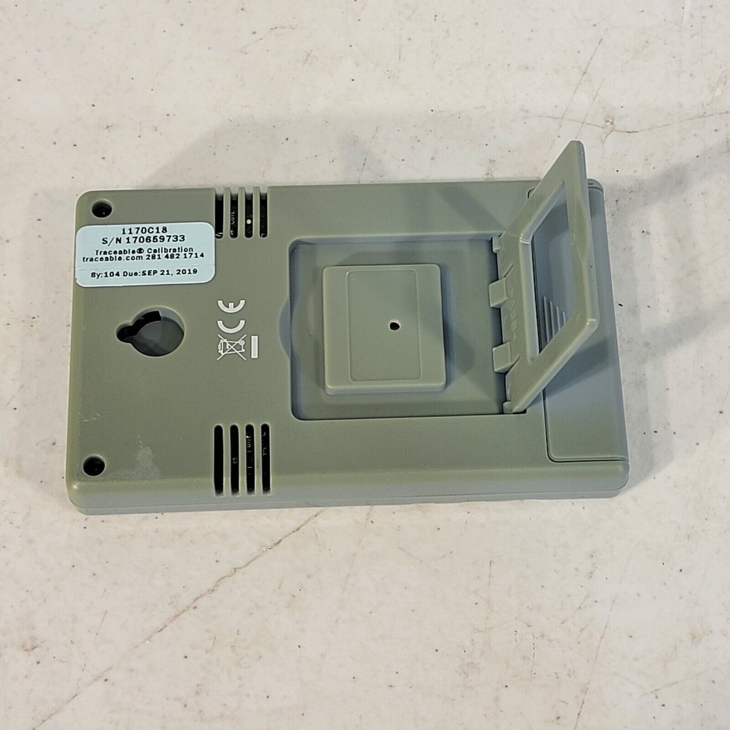 Thomas Scientific 1170C18 Traceable Flash LED Temperature Humidity
