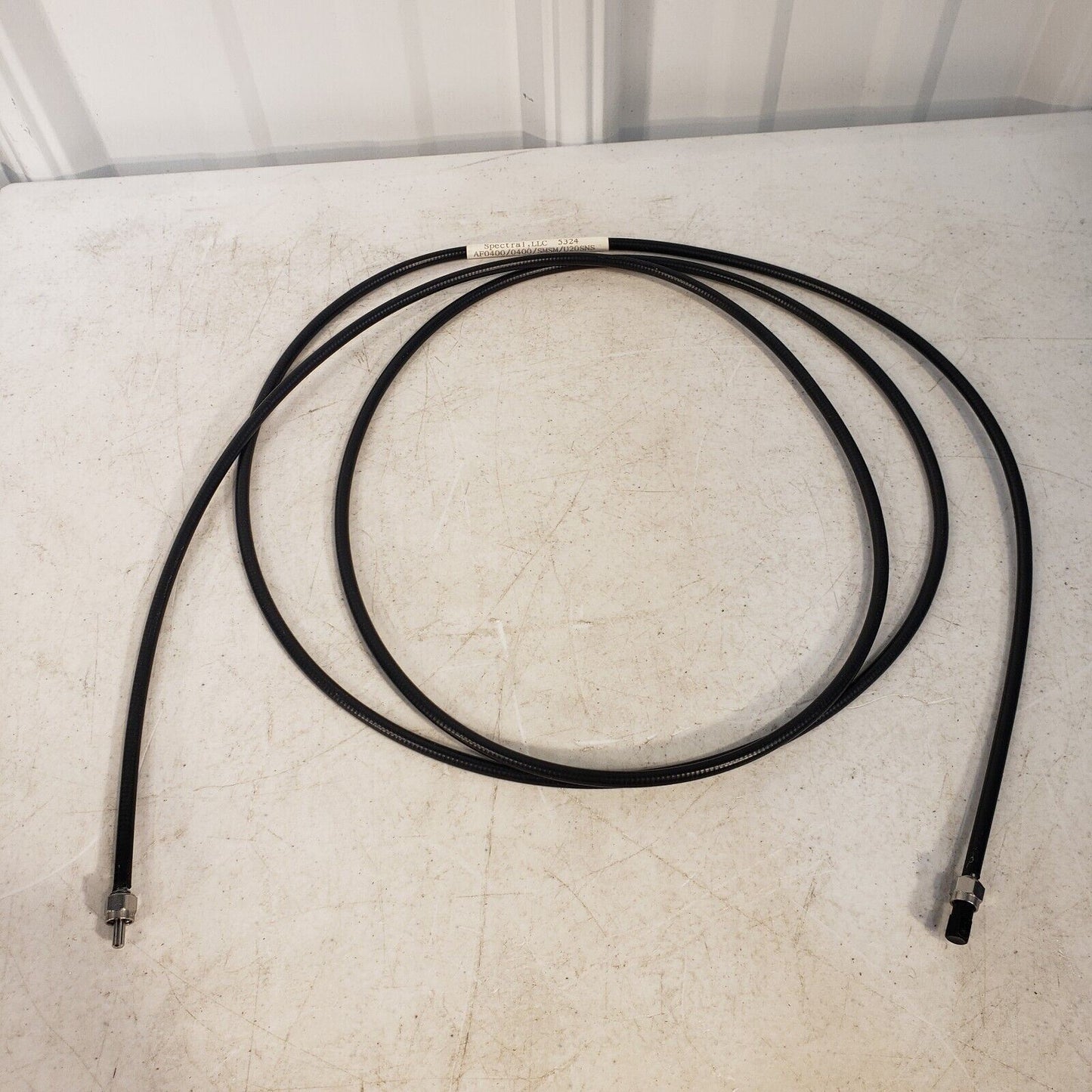 Spectral 5324 Fiber Optic Cable Single Mode SMA AF0400/0400/SMSM/U20SNS