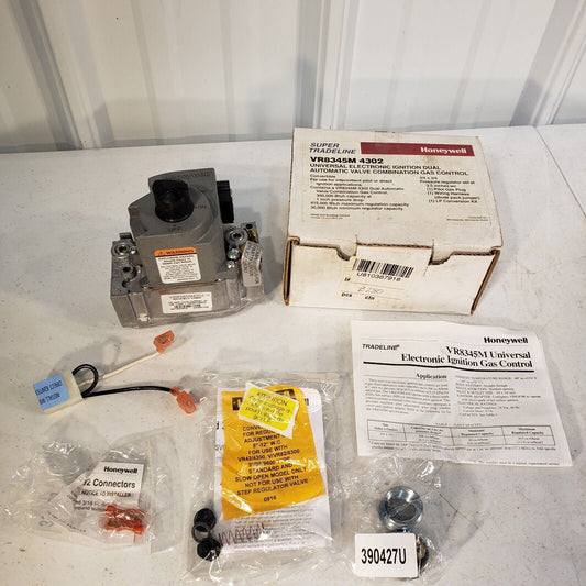 HONEYWELL Universal Electronic Ignition Gas Valve VR8345M w/ Kit