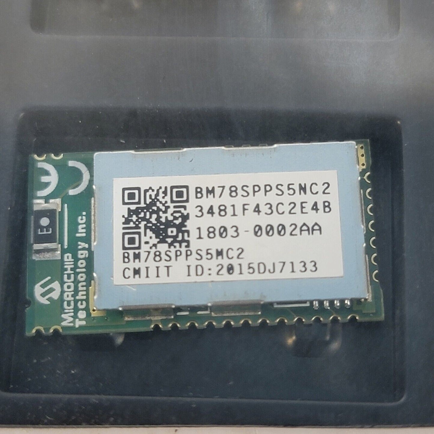 Lot of 2, Microchip BM78SPPS5NC2-0002AA RF TXRX Bluetooth Chip SMD