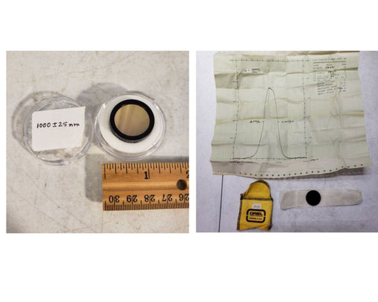 Andover Corion S25-1000-F 91135 and Oriel Bandpass Filter 58160