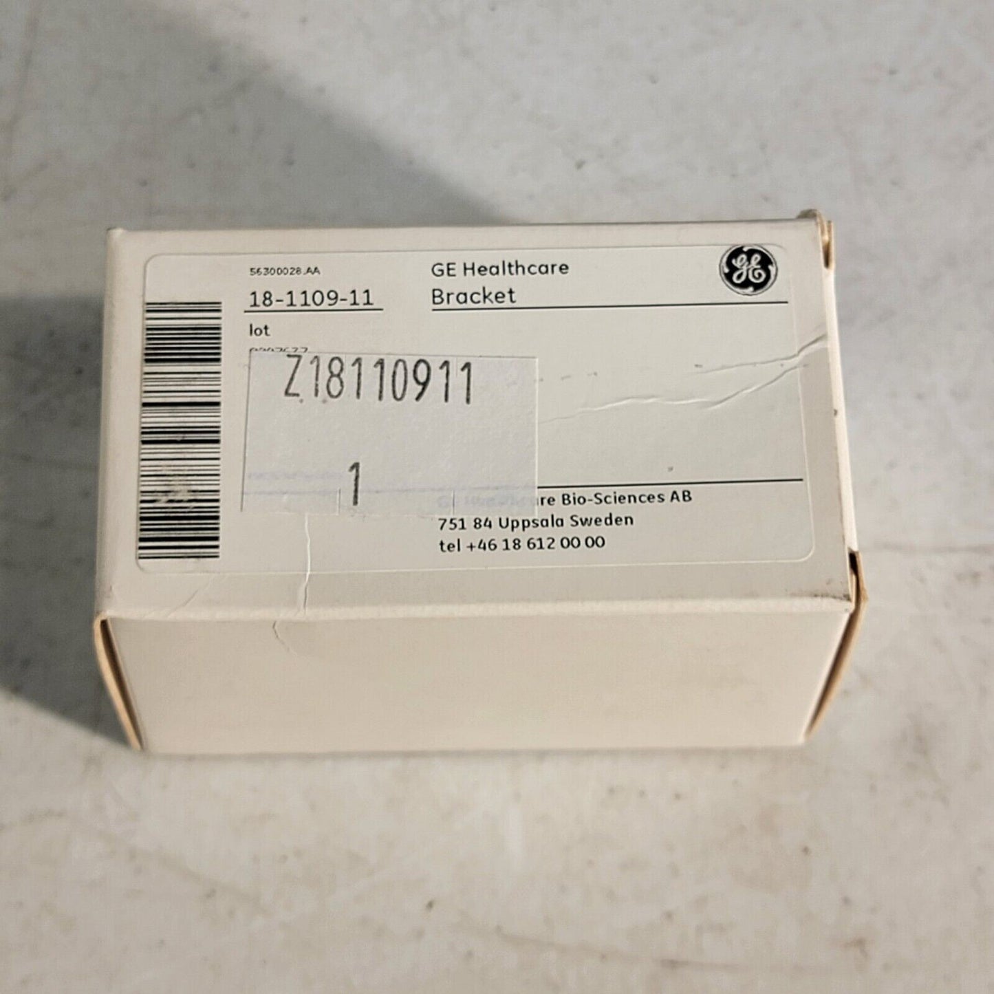 GE Healthcare Custom Bracket 18-1109-11 w/ 2x Screws