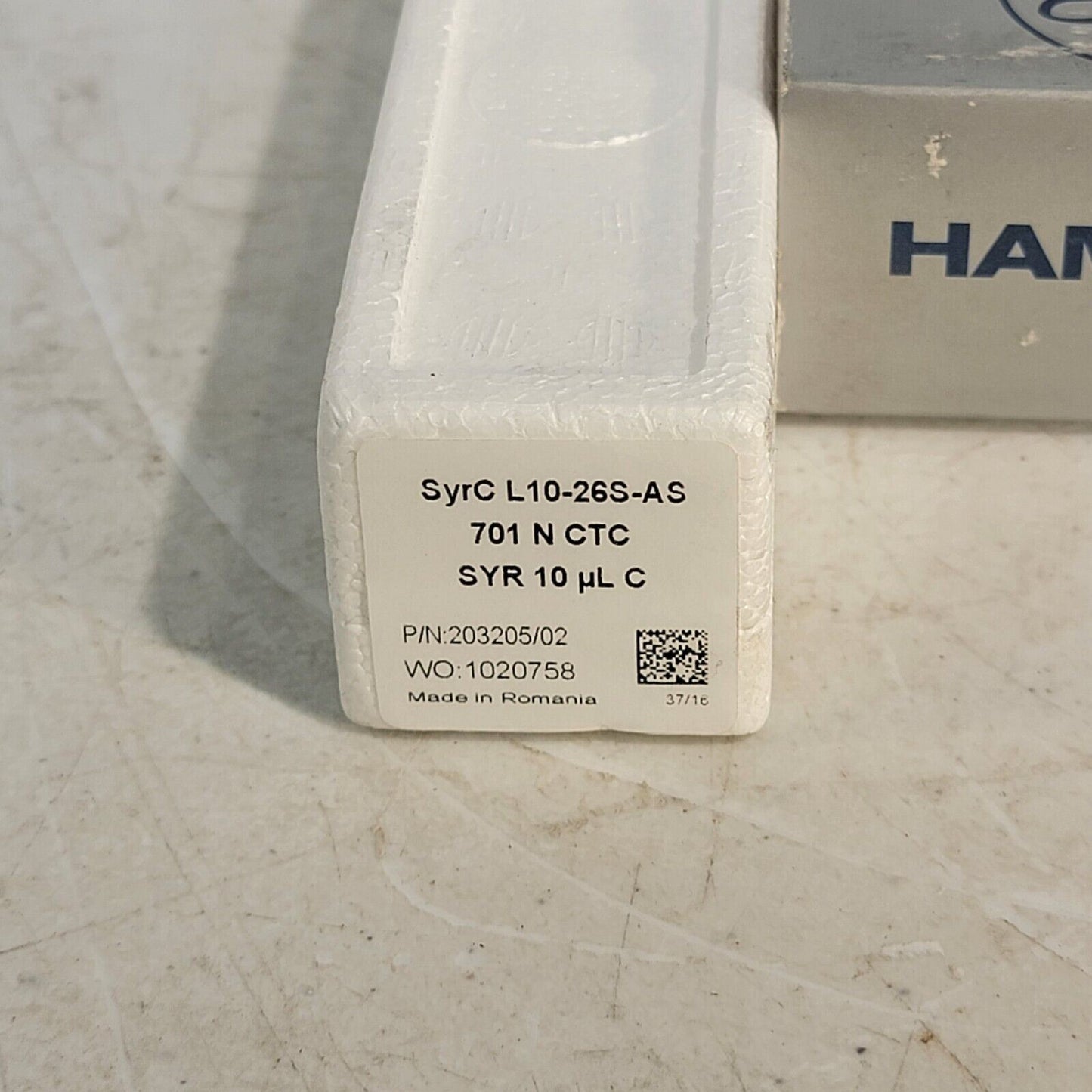 Hamilton CTC Analytics PAL 10 uL Liquid Syringe PST AS Autosampler