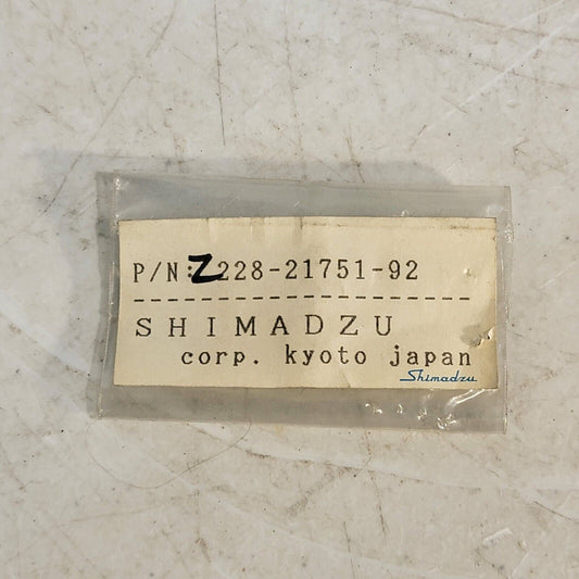 Shimadzu 228-21751-92 Z228-21751-92 Stainless Steel Fitting Plug HPLC GC