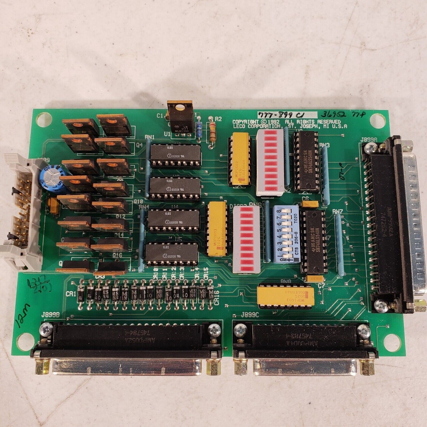 LECO 777-899 CL Circuit Board With TI 06AHC9KSN74ALS540N for FP-528