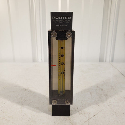 Porter Leco A-125-7 Pneumatic Air Flow Rate Gauge for FP-528
