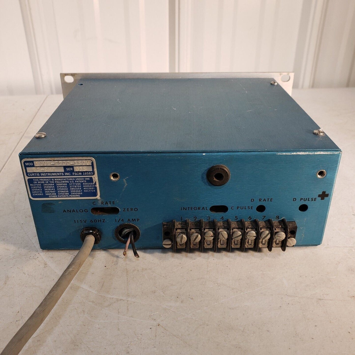 Vintage Curtis 1008 Integrator AB Test *untested*